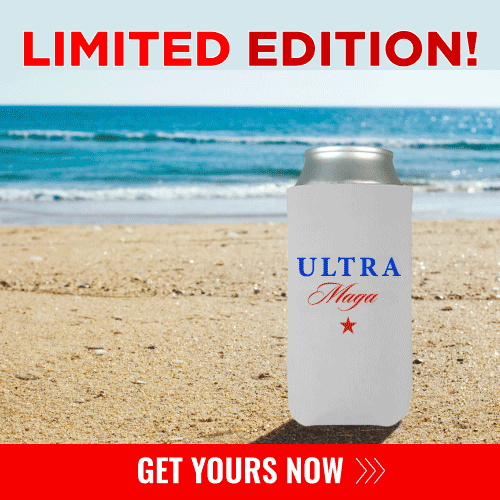 Limited Edition Ultra MAGA Coolies - Get Yours Now >>>