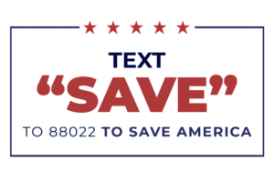 Save America President Donald J. Trump - Text